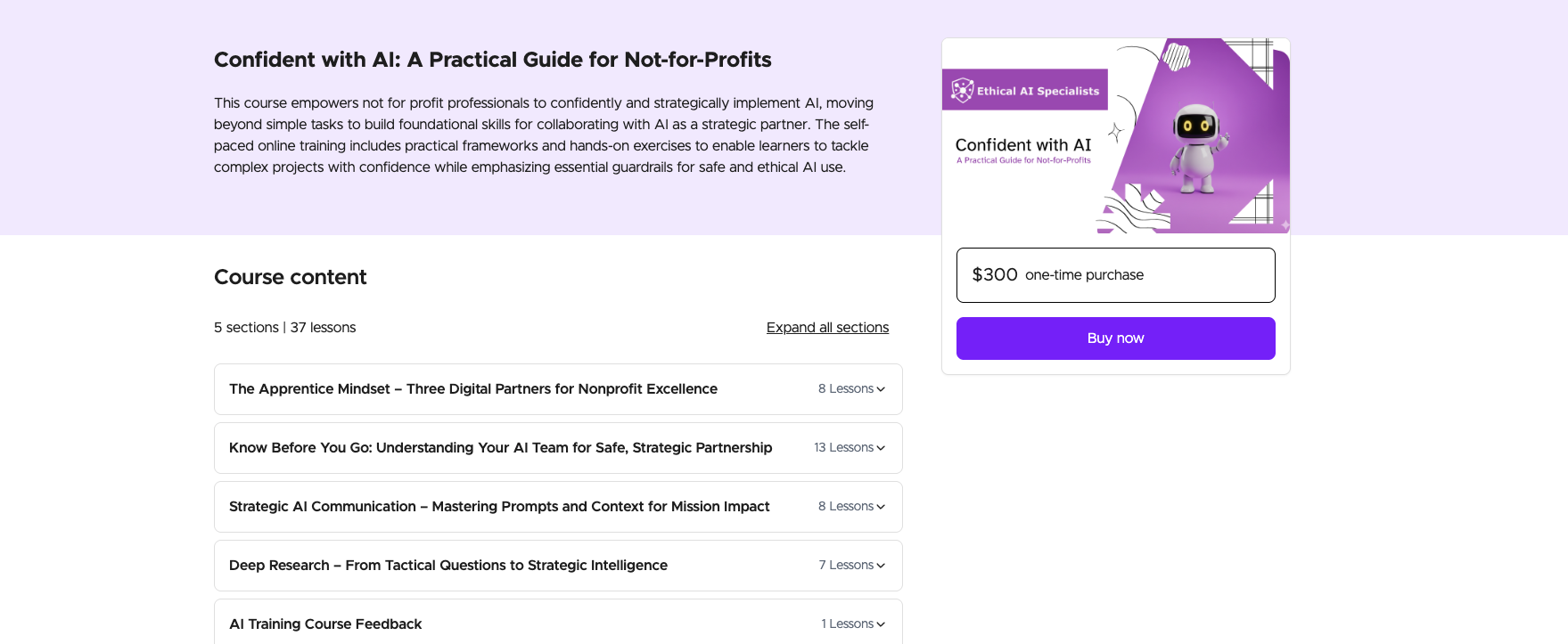 AI Training Course Module 1